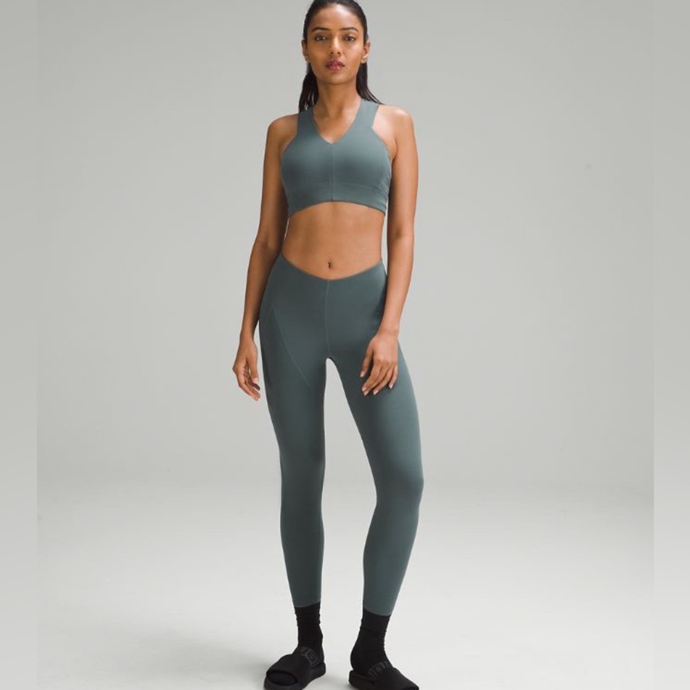 Lululemon lab Nulu Yoga Tight 25" *Graphic
Sea Steel